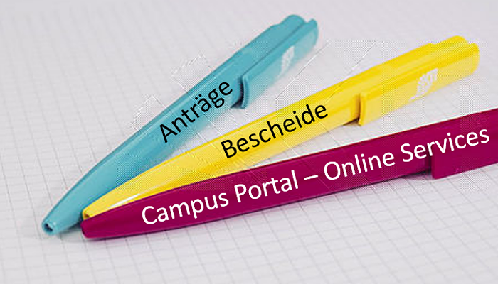 Neue Funktionen im Studierendenportal: Online-Anträge und digitale Bescheide