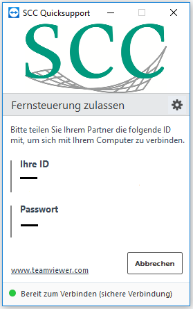 Musteranzeige des Programms