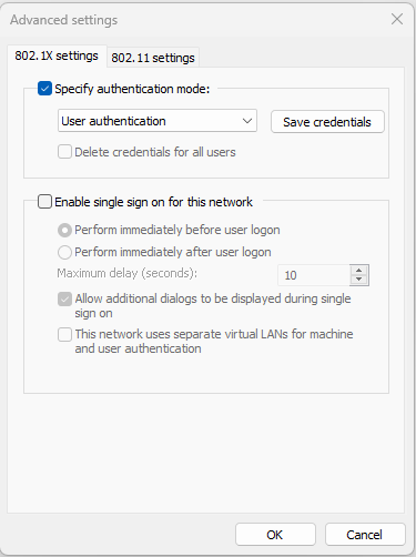 Figure 10: Security settings 3