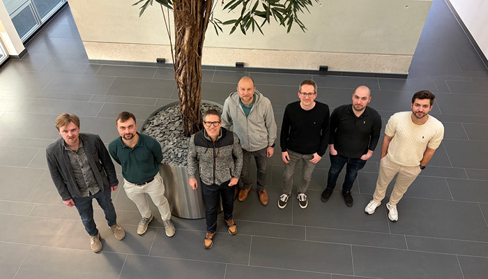 Das HIRO-Projekt-Team beim Projektstart in Aachen