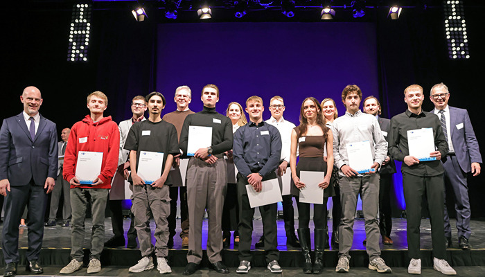 Group photo shows the best from the Hardt region. Our trainee, Alan Askarov, can be seen to the right of the young man in the red sweater. 
